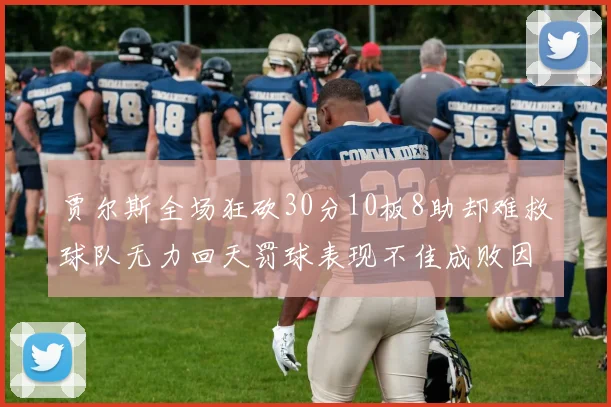 贾尔斯全场狂砍30分10板8助却难救球队无力回天罚球表现不佳成败因